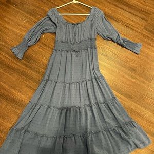 Blue dress - size small.